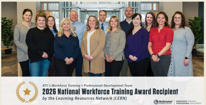 NORTHCENTRAL TECHNICAL COLLEGE RECEIVES THIRD NATIONAL WORKFORCE TRAINING EXCELLENCE RECOGNITION