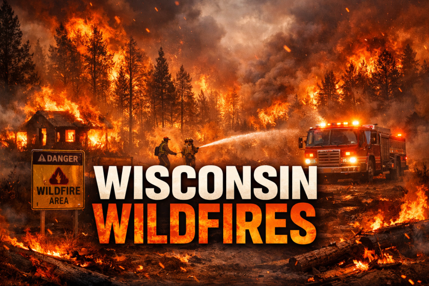 FIRST WILDFIRES IN NORTHWOODS REGIONS A REMINDER OF THE NEED FOR CAUTION