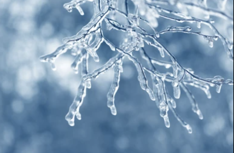 EARLY SPRING STORMS BRING ICY CONDITIONS LOCALLY, SEVERE WEATHER TO OUR SOUTH