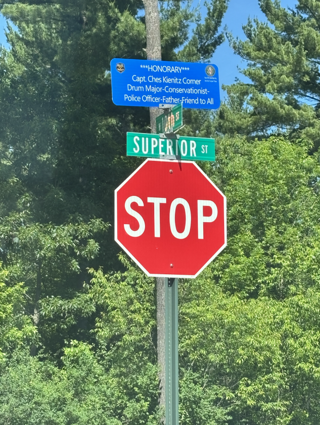 CITY OF MERRILL HOLDS STREET SIGN DEDICATION FRIDAY FOR LESLIE “CHES” KIENITZ